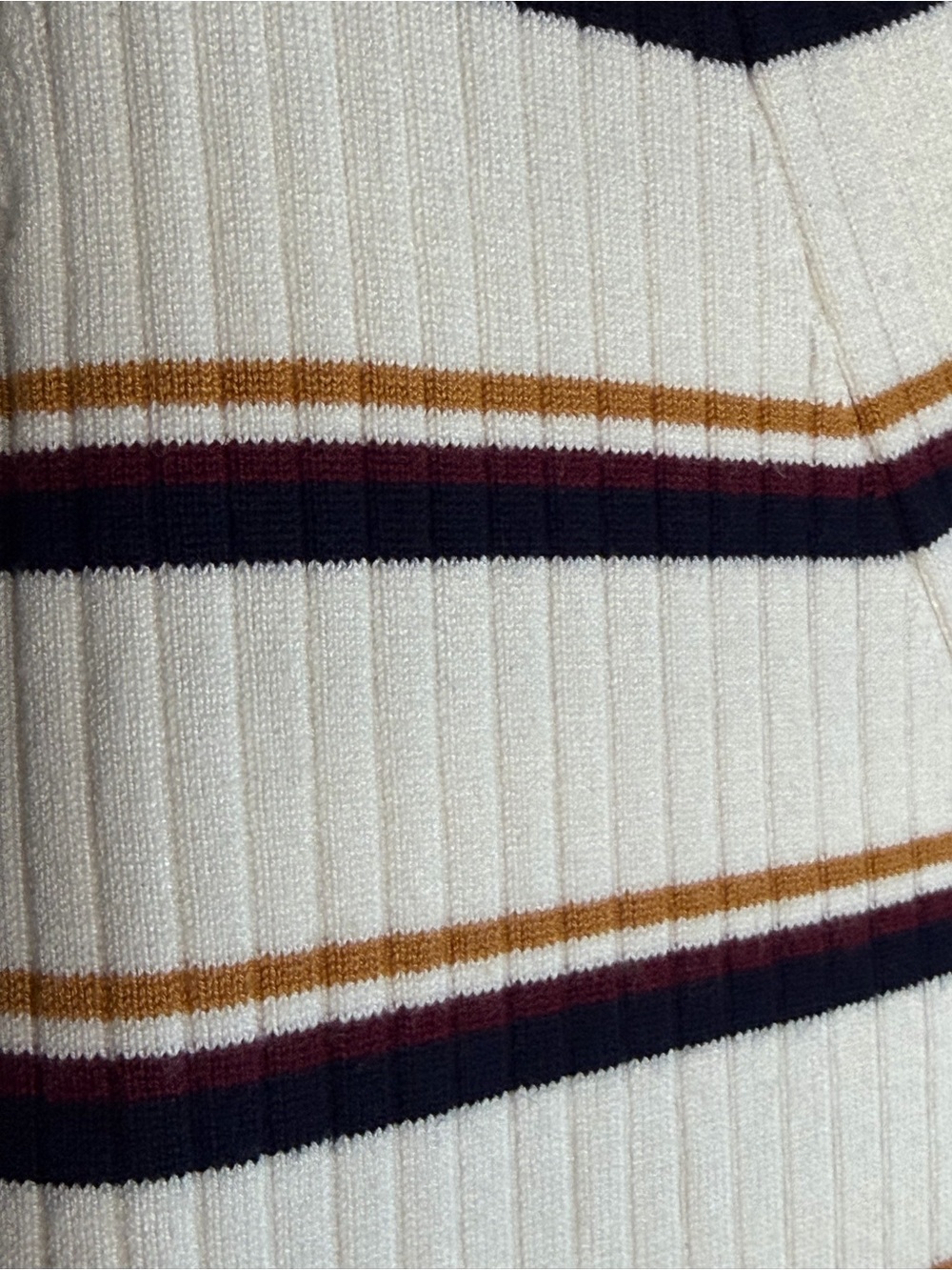 Pink Rose V-neck Ribbed Button Front Cardigan - Picture 8 of 8